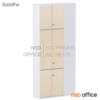 ตู้เอกสารเข้ามุม 6 บานเปิดทึบ เมลามีน 120*40*270 (L)