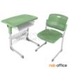 ชุดโต๊ะและเก้าอี้นักเรียน สามารถปรับระดับได้ K021+KZ31 (มีตระกร้า)