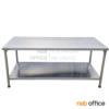 โต๊ะสแตนเลส SUS 2 ชั้น  -