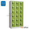 ตู้ล็อกเกอร์เหล็กสีสัน 18 ประตู  LK-18