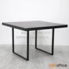 โต๊ะประชุมทรงสี่เหลี่ยม ขาเหล็ก -