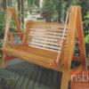 ชิงช้าไม้ 2 ที่นั่ง กว้าง 60 cm.   Charlee(ชาลี),