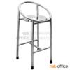 เก้าอี้บาร์สูงสแตนเลสกลม  JK-122R