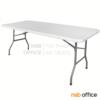 โต๊ะพับหน้าพลาสติก  ขาเหล็ก SP-180