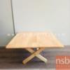 โต๊ะพับหน้าไม้ยางพารา สีธรรมชาติ PTB-04-012 PR