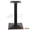 ขาโต๊ะบาร์ ทรงสี่เหลี่ยมปิรามิด ทำสีดำ ขารุ่น QE1 (code A14A169)