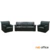 โซฟาหนังเทียม พิงหลังเย็บจับจุก SOFA-S  (1 ตัวยาว+2 ตัวสั้น)