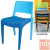 เก้าอี้โมเดิร์นพลาสติกล้วน(PP)สีสันทูโทน  PN9132/1