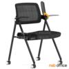เก้าอี้สัมมนาหลังเน็ต โครงเหล็กสีดำ YC-70