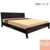 เตียงนอนไม้ยางพาราล้วน  NPBML 302DO_MILANO_3.5 ฟุต 