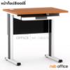 โต๊ะคอมพิวเตอร์ ขนาด 80W*75H cm.  ขาเหล็ก TC-90 top เมลามีน  