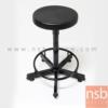 เก้าอี้บาร์สตูลที่นั่ง PU กลม ขาเหล็กกล่อง BAR-A 