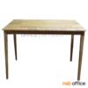 โต๊ะไม้ยางพารา (ไม่รวมเก้าอี้) JR283 สีธรรมชาติ