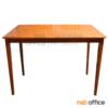 โต๊ะไม้ยางพารา (ไม่รวมเก้าอี้) JR283 สีสัก