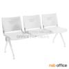 เก้าอี้นั่งคอยเฟรมโพลี่ ขาเหล็กพ่นขาว VC908_3ที่นั่ง 