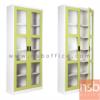 ตู้เอกสาร 2 บานเปิดกระจกสูง 200 cm.  MAX-052