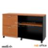 ตู้เอกสารล้อเลื่อน สูง 70 cm.  วางข้างโต๊ะ  FC-121L