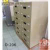 ตู้เก็บบัตร 6 และ 7 ลิ้นชัก ยี่ห้อ ลัคกี้  D-206