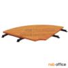 แผ่นไม้ต่อหน้าโต๊ะรูปเสี้ยววงกลม  S-TE 7070