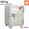 ตู้เซฟนิรภัย TAIYO 100 กก.  2 กุญแจ ไม่มีรหัส TS670 K2N