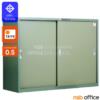 ตู้เหล็กบานเลื่อนทึบเตี้ย    R-014T_SD14TRPB-00