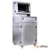 ตู้คอมพิวเตอร์สแตนเลส ล้อเลื่อน MC-2521-STL