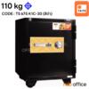 ตู้เซฟนิรภัย TAIYO 110 กก.  1 กุญแจ 1 รหัส  TS675 K1C-30_สีดำ 