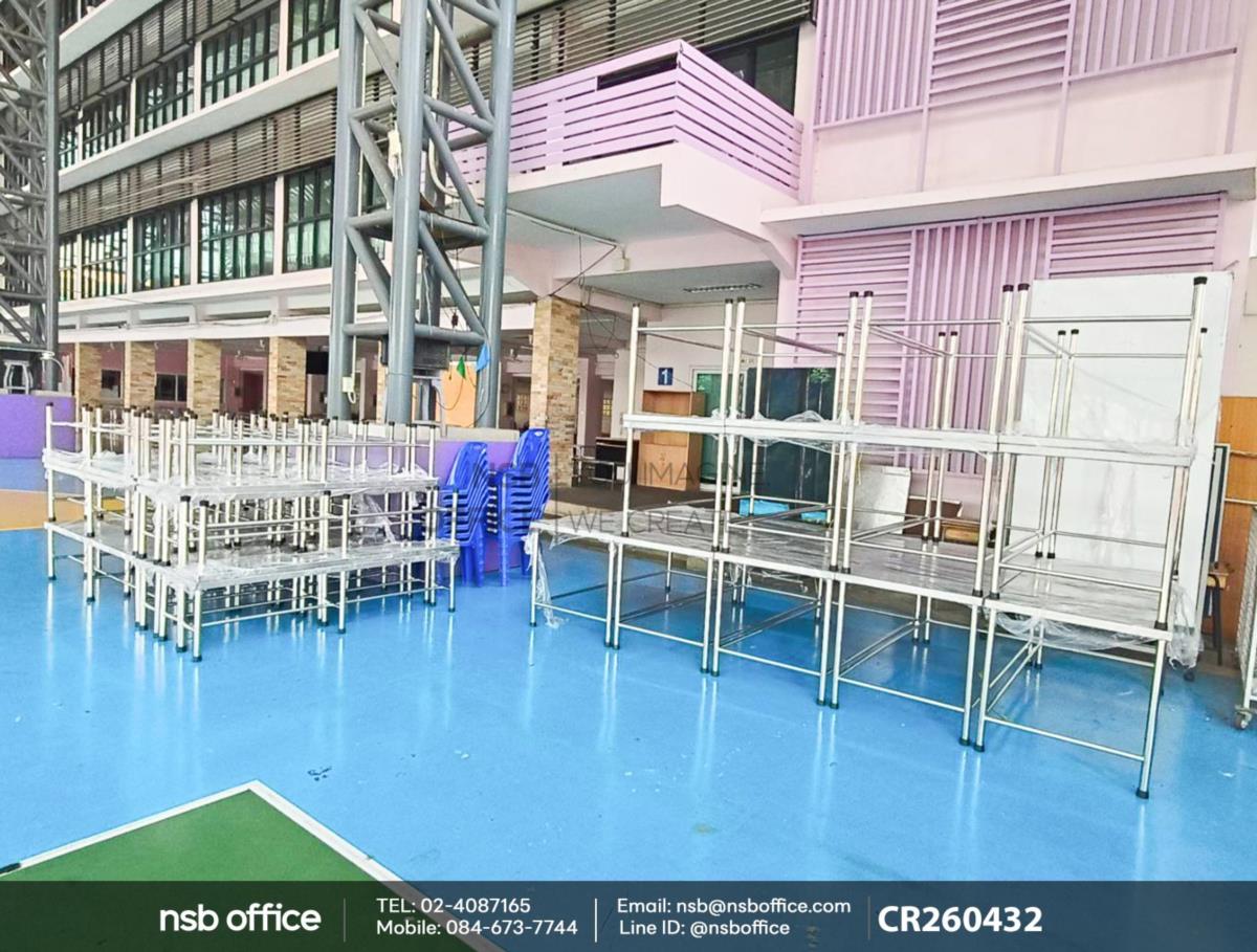 ชุดโต๊ะและเก้าอี้สแตนเลส