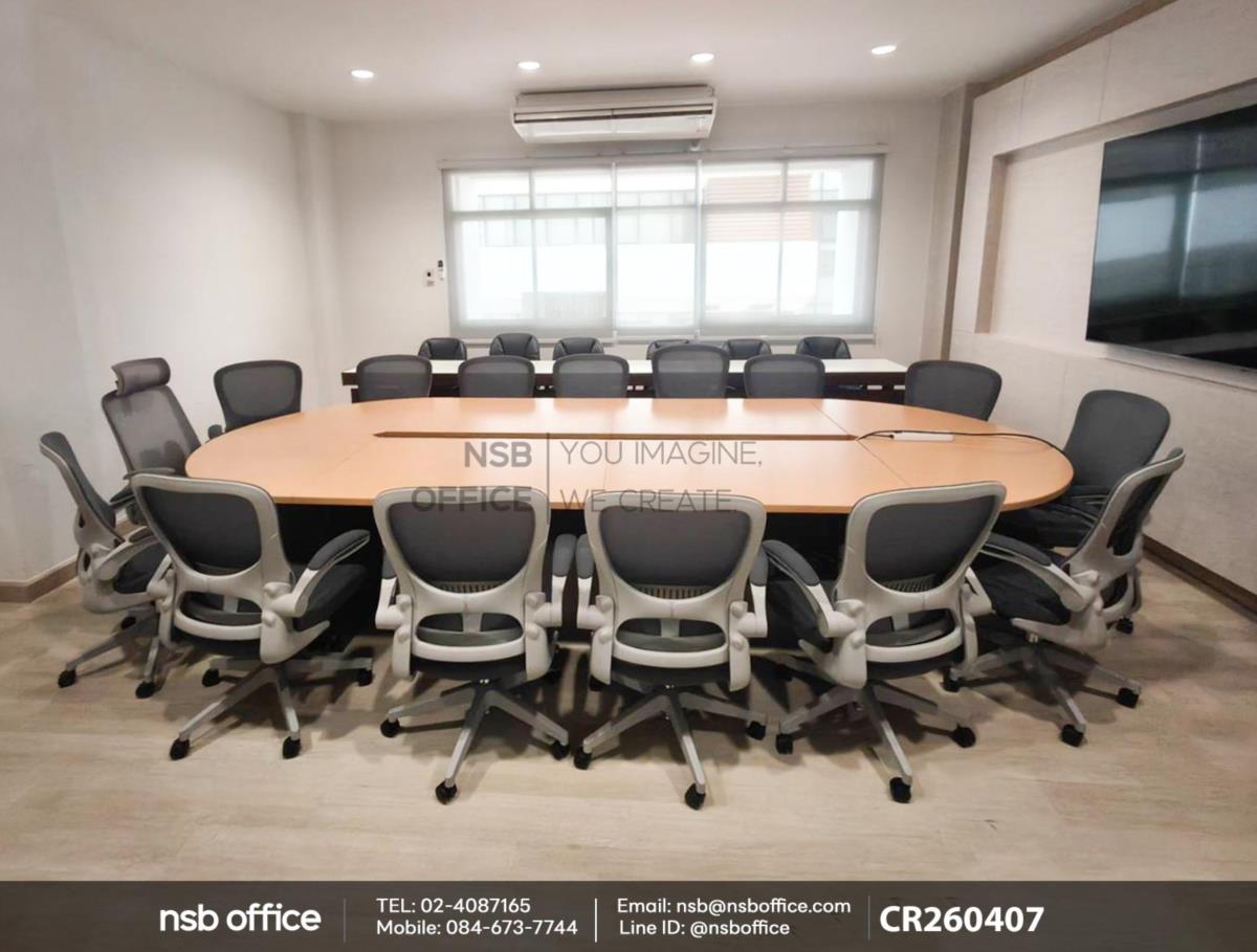 เก้าอี้สำนักงานหลังเน็ต ขาพลาสติก