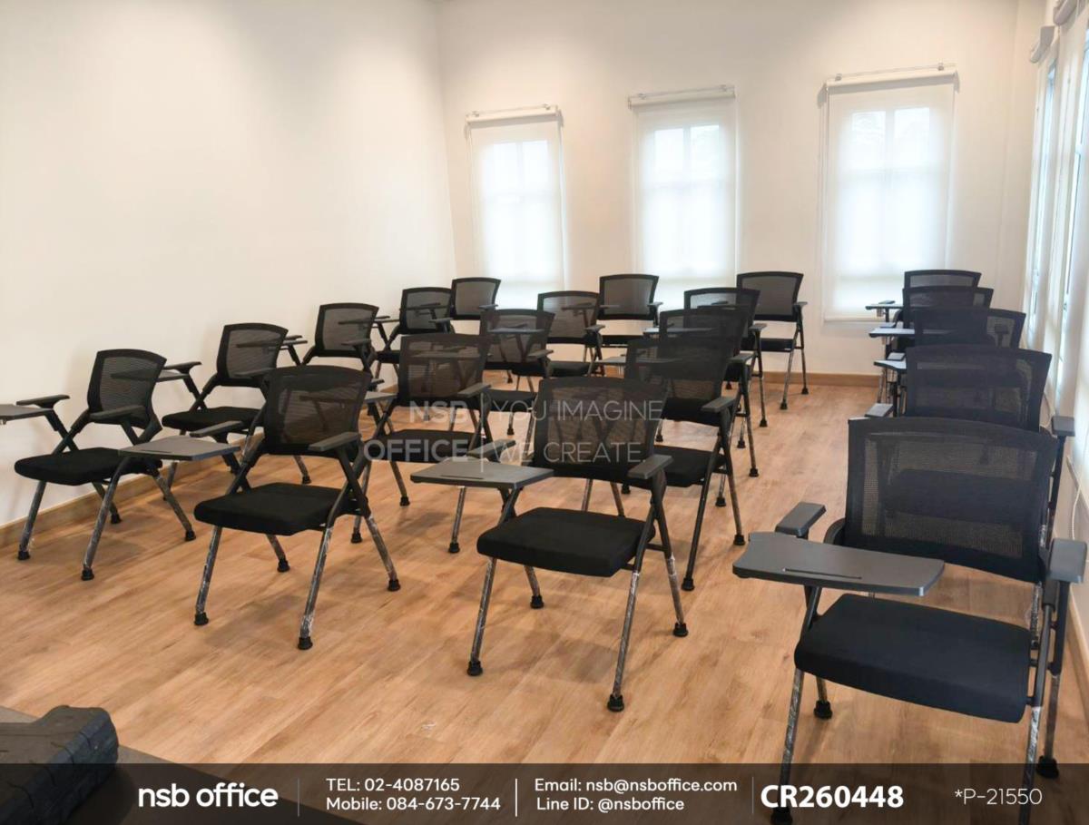 เก้าอี้เลคเชอร์หลังเน็ตและโต๊ะประชุมพับเก็บได้ล้อเลื่อน