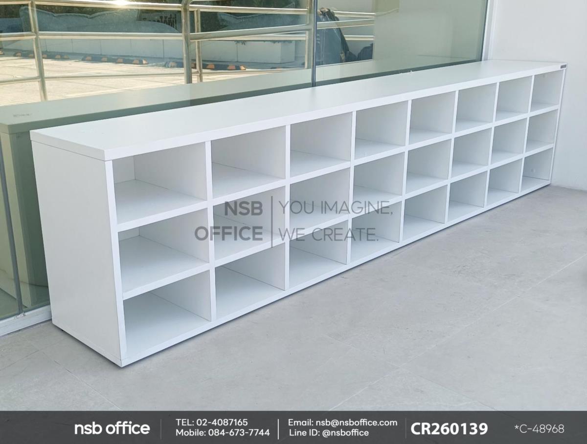 ชั้นวางรองเท้าชั้นโล่ง