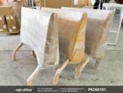 ตัวอย่าง  โต๊ะประชุมพับเก็บได้ล้อเลื่อน (สีดำ) รุ่น Hutchence