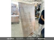 ตัวอย่างการแพ๊คกิ้ง ไวท์บอร์ดกระจกแม่เหล็ก พร้อมถาดวางปากกา Tisdale (ทิสเดล)