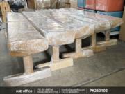 ตัวอย่าง เก้าอี้นั่งคอยเฟรมโพลี่