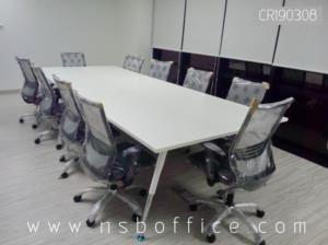 โต๊ะประชุมสี่เหลี่ยม เก้าอี้สำนักงานหลังเน็ต