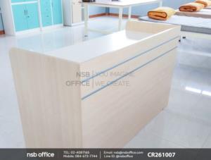 เคาน์เตอร์โล่ง โรงพยาบาล สำหรับ 2 ที่นั่ง รุ่น Varex (วาเร็กซ์) ขนาด 150W , 180W cm.