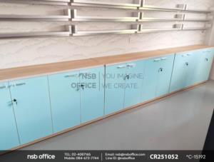 ตู้เก็บเอกสารเตี้ย 4 บานเปิด