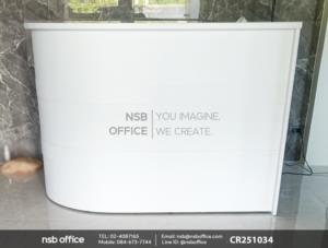 เคาน์เตอร์หัวโค้ง สไตล์มินิมอล