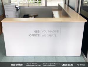 เคาน์เตอร์ตัวแอลตัวแอล มีลิ้นชักเก็บของ