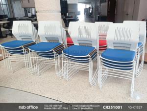 โต๊ะพับล้อเลื่อนเสริมการใช้งานด้วยเก้าอี้อเนกประสงค์เฟรมโพลี่