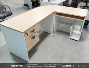 โต๊ะทำงานตัวแอลชุด 3 ชิ้น