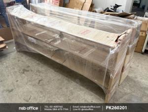 ตัวอย่างการแพ็คกิ้ง ชั้นวางรองเท้าเหล็ก (3 ชั้น)