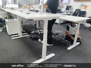 โต๊ะทำงานปรับระดับไฟฟ้า เพื่อสุขภาพ Sit 2 Stand