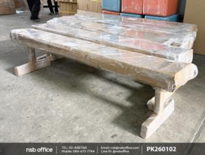 ตัวอย่าง เก้าอี้นั่งคอยเฟรมโพลี่