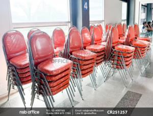 เก้าอี้อเนกประสงค์จัดเลี้ยง ขาเหล็ก