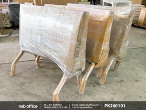 ตัวอย่าง  โต๊ะประชุมพับเก็บได้ล้อเลื่อน (สีดำ) รุ่น Hutchence