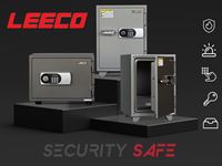 ตู้เซฟ ตู้นิรภัย LEECO safe (แบบรหัสหมุน, กุญแจ Dimple Key) ลีโก้