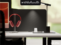 แผ่นพาร์ทิชั่นกั้นบนโต๊ะ P-04 บุผ้าหรือกระจก Table-screen, Mini-screen (กรุณายื่นแบบเลย์เอาท์ก่อนการผลิต)