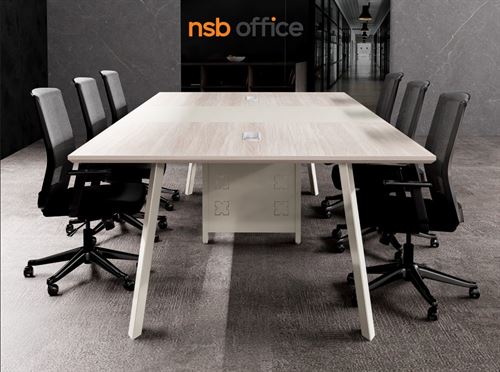 โต๊ะประชุมกลุ่ม ขาไม้และขาเหล็ก Conference tables