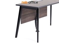 ชุดโต๊ะทำงาน ขาห้าเหลี่ยม Pentagon